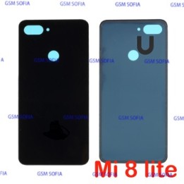 Tapa Trasera Para Xiaomi Mi 8 Lite - negro