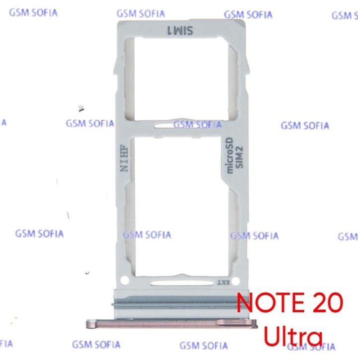 Bandeja sim Para  Samsung Note 20 Ultra / N986B - Rosa