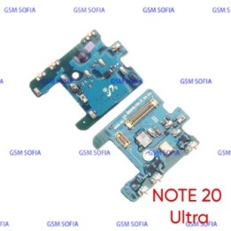 Módulo placa auxiliar micrófono y antena Para Samsung Note 20 Ultra