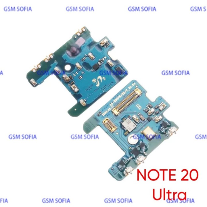 Módulo placa auxiliar micrófono y antena Para Samsung Note 20 Ultra