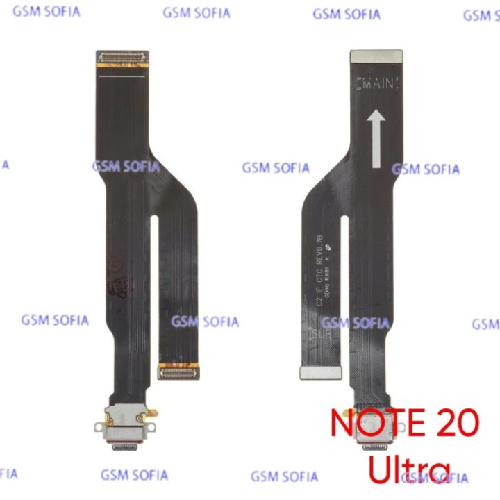 Flex Puente LCD De Conectar Placa Con Conector De Carga Tipo C ORI  Para Para Samsung Galaxy Note 20 Ultra / N985