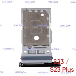 Bandeja Sim para Samsung Galaxy S23 5G S911 / S23 Plus S917 - Negro