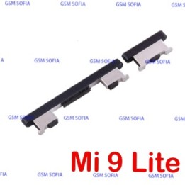 BOTON LATERAL PARA Xiaomi Mi 9 lite - Negro