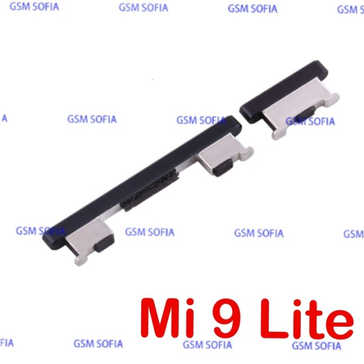 BOTON LATERAL PARA Xiaomi Mi 9 lite - Negro