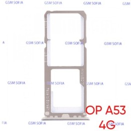 Bandeja Sim para  Oppo A53 4G / CPH2127 / CPH2131 - Oro