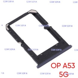 Bandeja Sim para  Oppo A53 5G / PECM30 - Negro