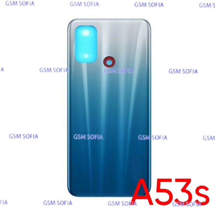 Tapa trasera para Oppo A53s / CPH2135 - Plata / Celeste