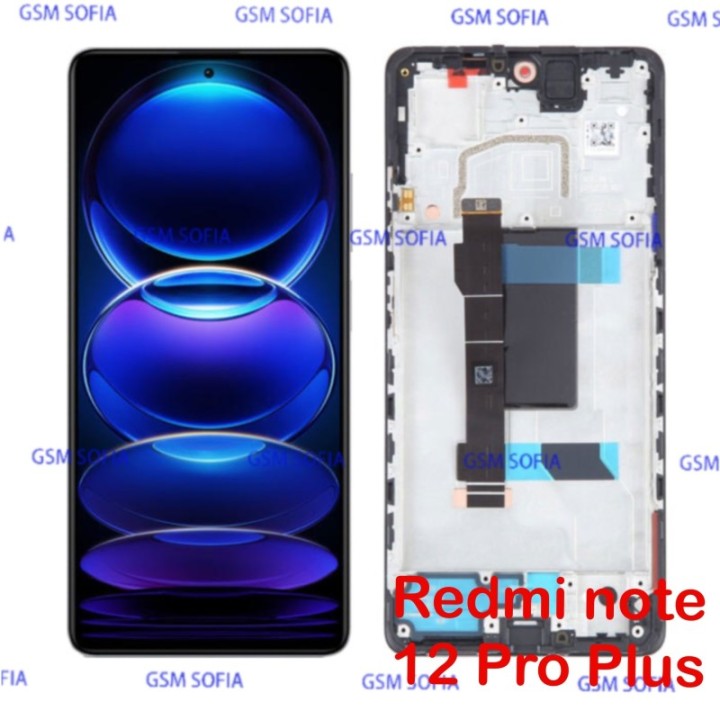 Pantalla completa Ori con marco para Redmi note 12 pro plus