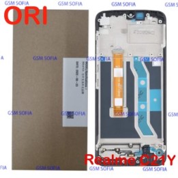 Servipack Caja Pantalla completa ori con marco Para OPPO Realme C21Y RMX3261RMX3263