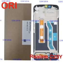 Servipack Caja Pantalla completa ori con marco Para OPPO Realme C25Y / RMX3193 RMX3191
