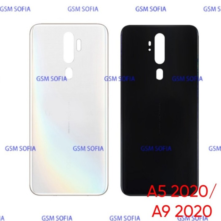 Tapa Trasera  para Oppo A5 2020 CPH1931 / Oppo A9 2020 CPH1941- Blanco / Perla