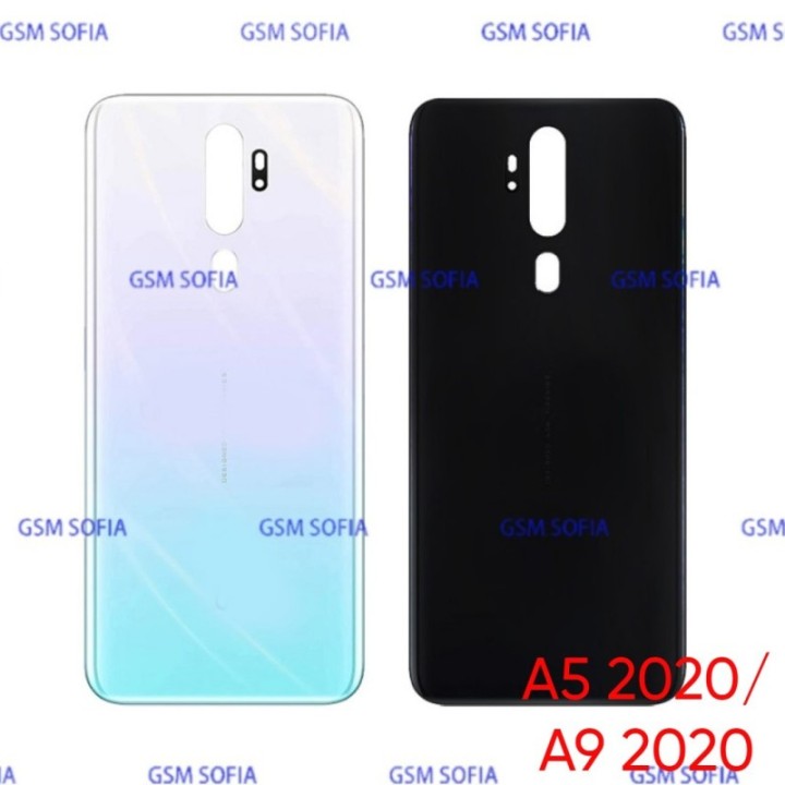 Tapa Trasera  para Oppo A5 2020 CPH1931 / Oppo A9 2020 CPH1941- Rosado / Celeste