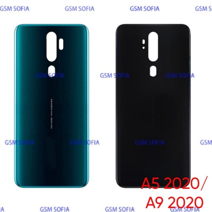 Tapa Trasera  para Oppo A5 2020 CPH1931 / Oppo A9 2020 CPH1941- Verde / Negro