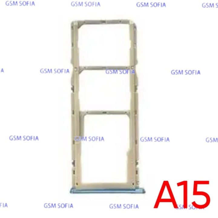 Bandeja Sim + Micro SD para Oppo A15 / CPH2185- Azul
