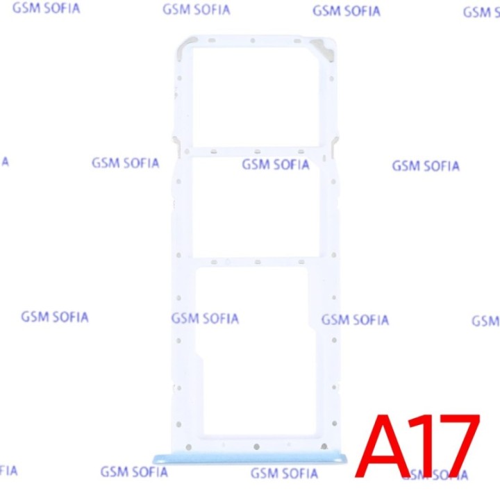 Bandeja Sim + Micro SD para Oppo A17 / CPH2477- Azul