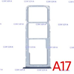 Bandeja Sim + Micro SD para Oppo A17 / CPH2477- Negro