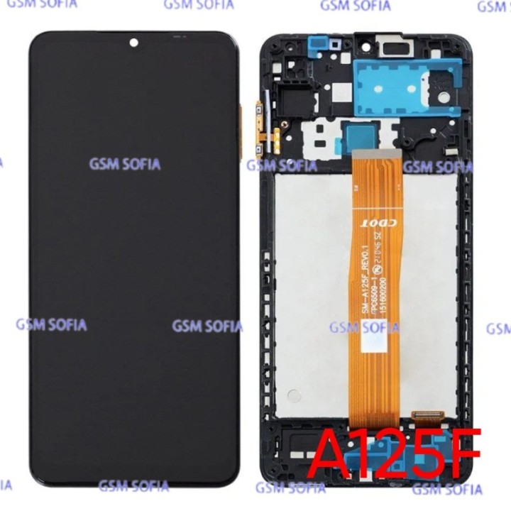 Pantalla Completa original con marco para Samsung Galaxy A12 / A125F VERSION : CDOT
