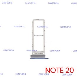 Bandeja Sim para Samsung Galaxy Note 20 / N980 - Azul