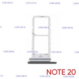 Bandeja Sim para Samsung Galaxy Note 20 / N980 - Negro