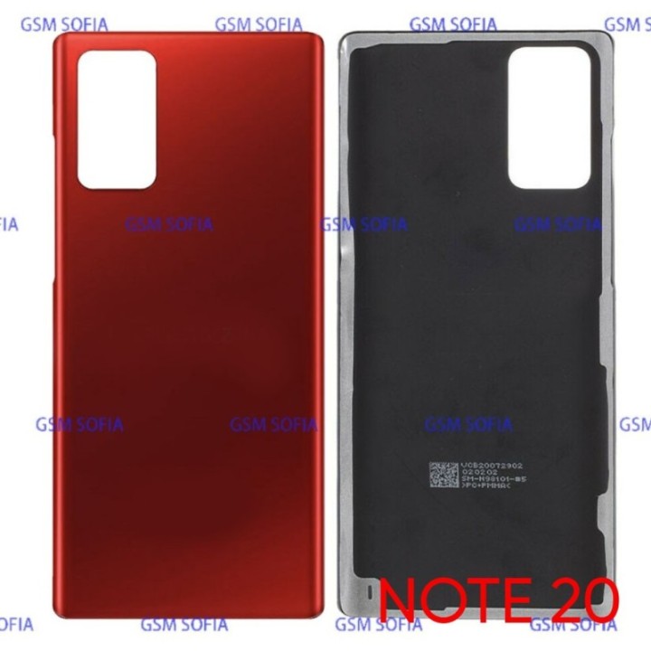 Tapa Trasera para Samsung Galaxy Note 20 / N980 - Rojo