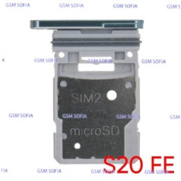 Bandeja sim para Samsung Galaxy S20 Fe / G780 / G781 - Verde