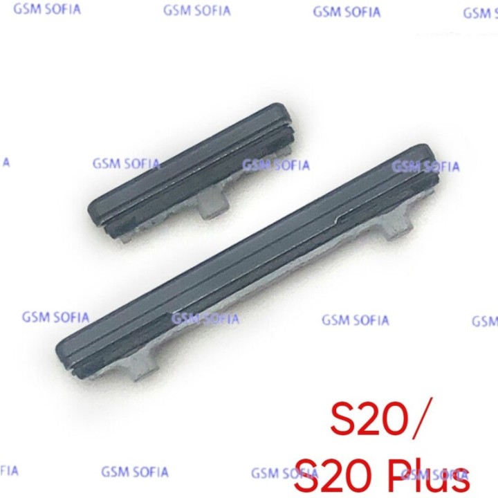 Boton lateral Power + Volumen para Samsung Galaxy S20 G980 / S20 Plus G985 - Negro