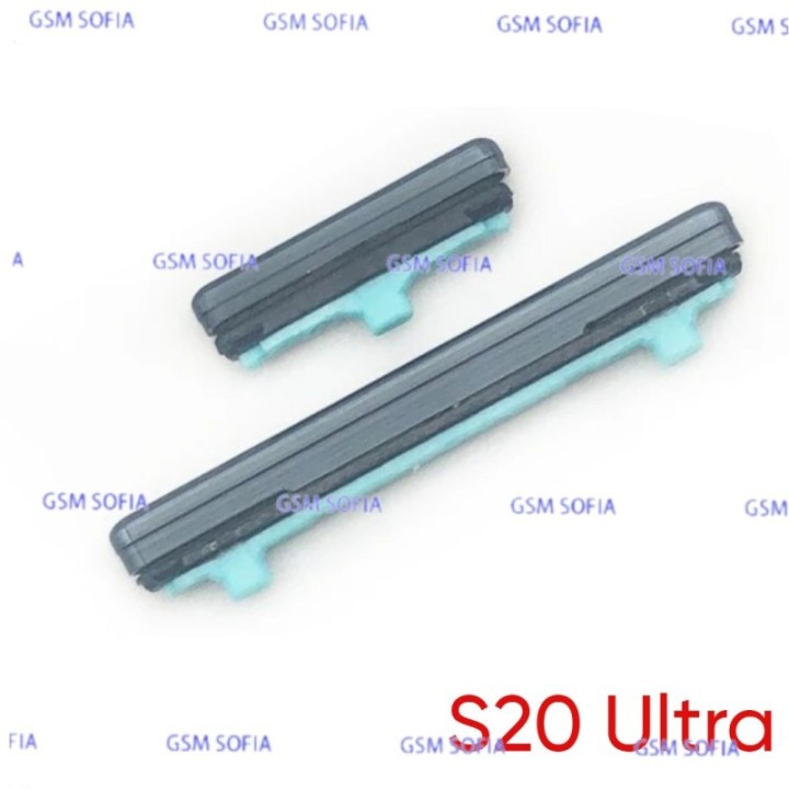 Boton lateral Power + Volumen para Samsung Galaxy S20 Ultra / G988 - Negro