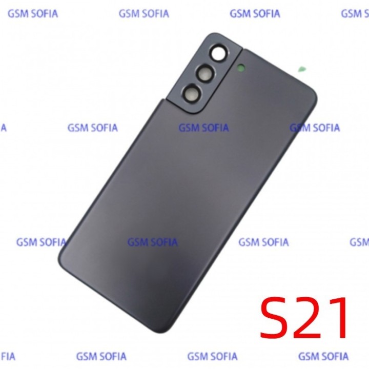 Tapa trasera con Lente  para Samsung Galaxy S21 / G991  - Negro