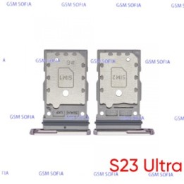 Bandeja sim Samsung Galaxy S23 Ultra / S918 - Morado
