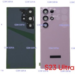 Tapa Trasera con Lente  para  Samsung Galaxy S23 Ultra / S918 - Morado