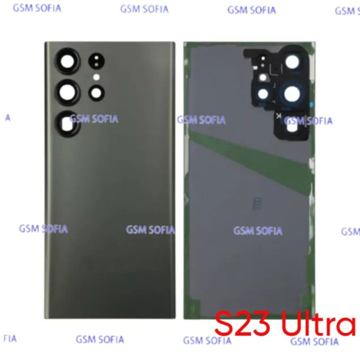 Tapa Trasera con Lente para  Samsung Galaxy S23 Ultra / S918 - Verde