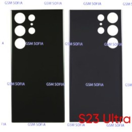 Tapa trasera para Samsung Galaxy S23 Ultra / S918 - Negro