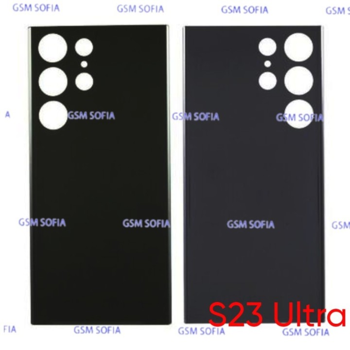 Tapa trasera para Samsung Galaxy S23 Ultra / S918 - Negro
