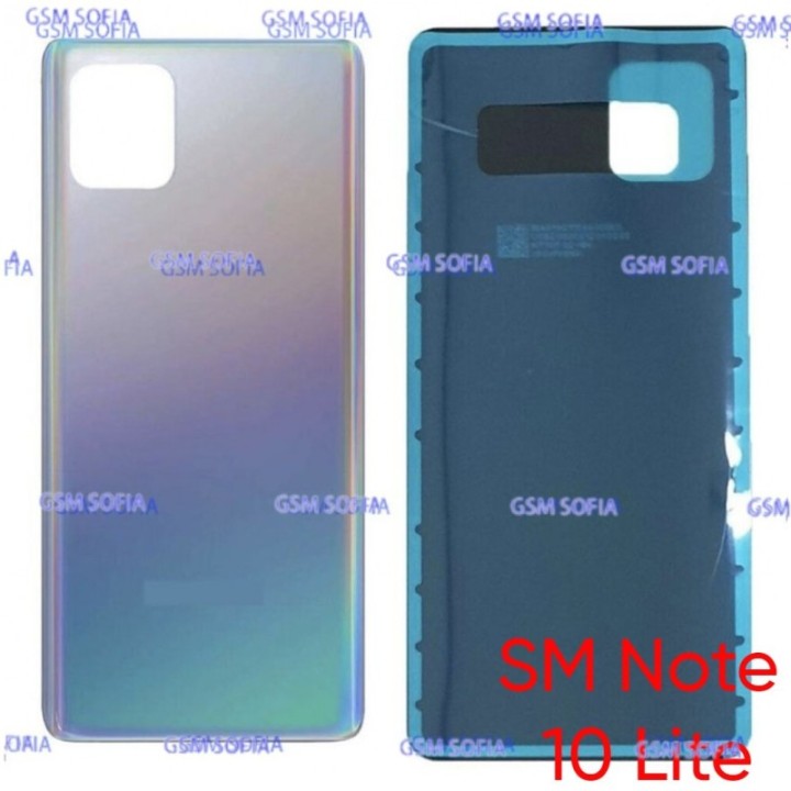 Tapa Trasera  para Samsung Galaxy Note 10 Lite / N770 - Plata