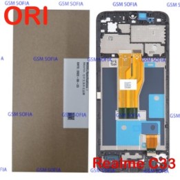 Servipack Caja Pantalla completa ori con marco Para OPPO Realme C33 / RMX3624