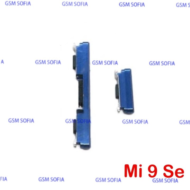 BOTON LATERAL power + volumen PARA Xiaomi Mi 9 SE - Azul
