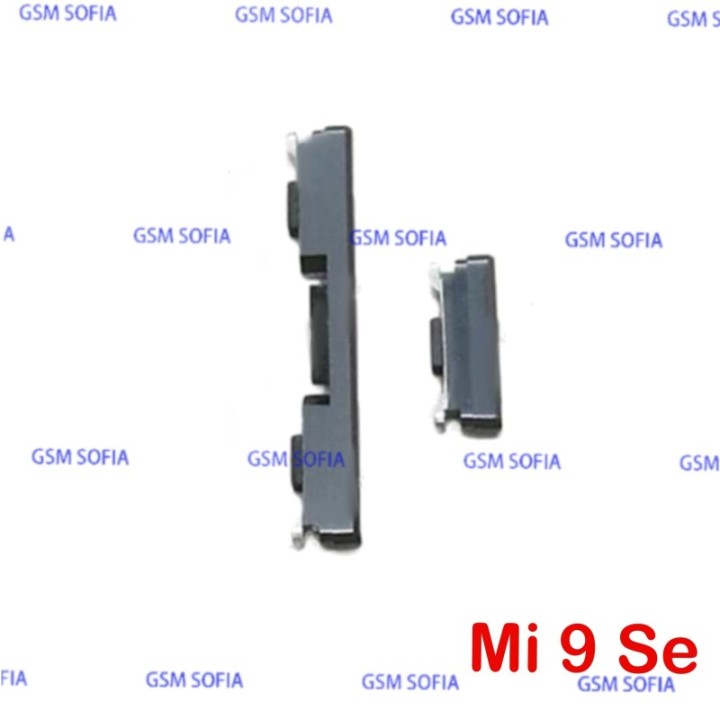 BOTON LATERAL power + volumen PARA Xiaomi Mi 9 SE - Gris