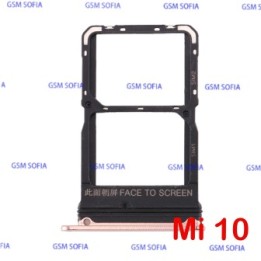 Bandeja Sim Micro SD Para Xiaomi Mi 10 / Mi 10 Pro - Rosa