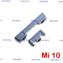 Pulsador Botón lateral Para Xiaomi Mi 10 / Mi 10 Pro - Azul