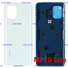 Tapa Trasera Para Xiaomi Mi 10 Lite 5G / Mi 10 Lite - Blanco