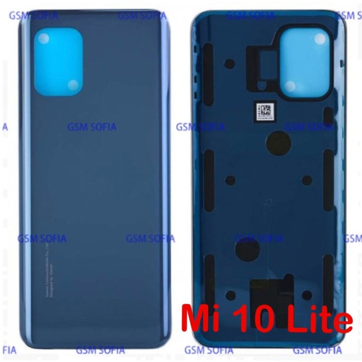 Tapa trasera Para Xiaomi Mi 10 Lite 5G / Mi 10 Lite - Azul