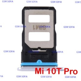 Bandeja Sim doble Para Xiaomi Mi 10T PRO / Mi 10T 5G - Plata