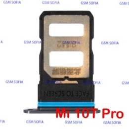 Bandeja Sim doble Para Xiaomi Mi 10T PRO / Mi 10T 5G - Negra