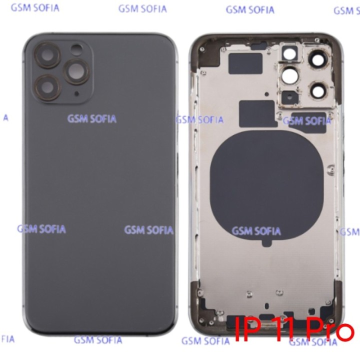 Chasis De Pantalla / Tapa Con Marco Para IPhone 11 PRO - Negra