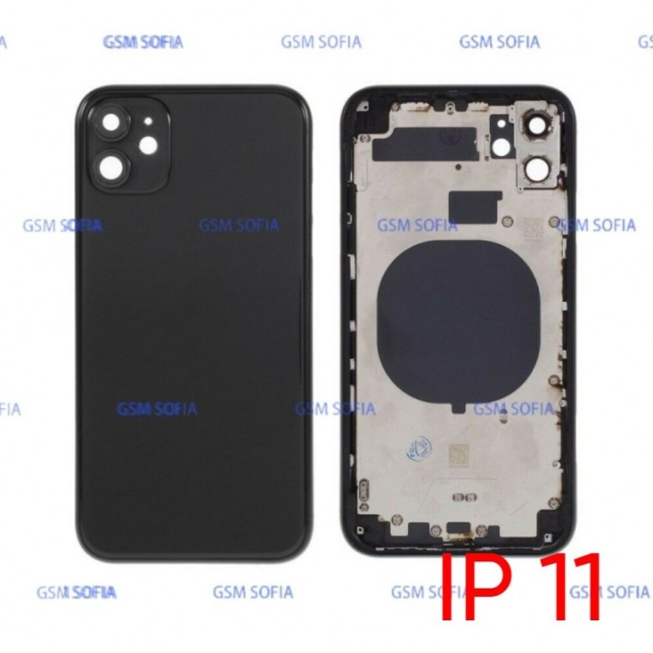 Chasis De Pantalla / Tapa Con Marco Para IPhone 11 - Negra