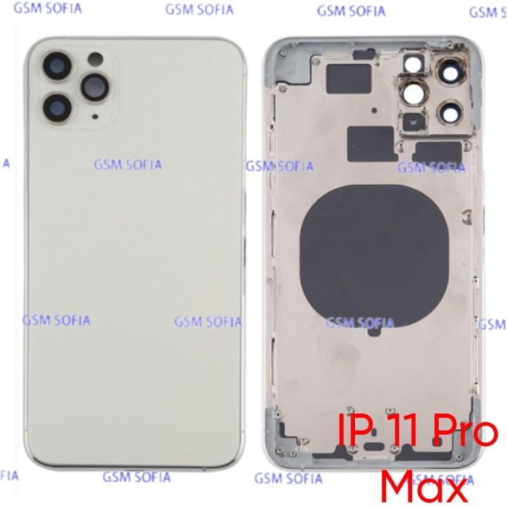 Chasis De Pantalla / Tapa Con Marco Para IPhone 11 PRO MAX - Blanca