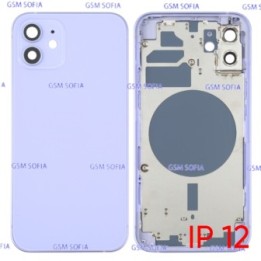 Chasis De Pantalla sin flex / Tapa Con Marco Para IPhone 12 - Lila