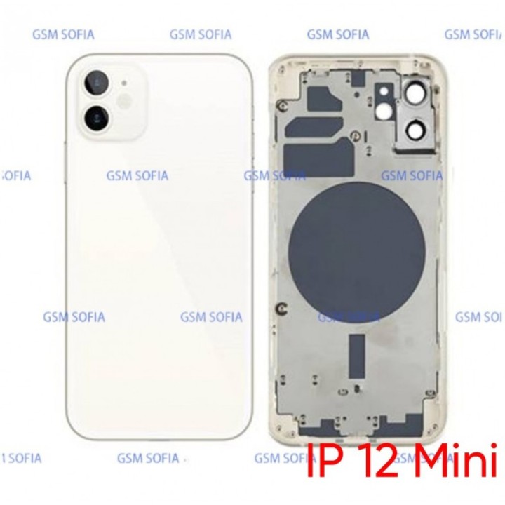 Chasis De Pantalla / Tapa Con Marco Para IPhone 12 mini/12mini - Blanca