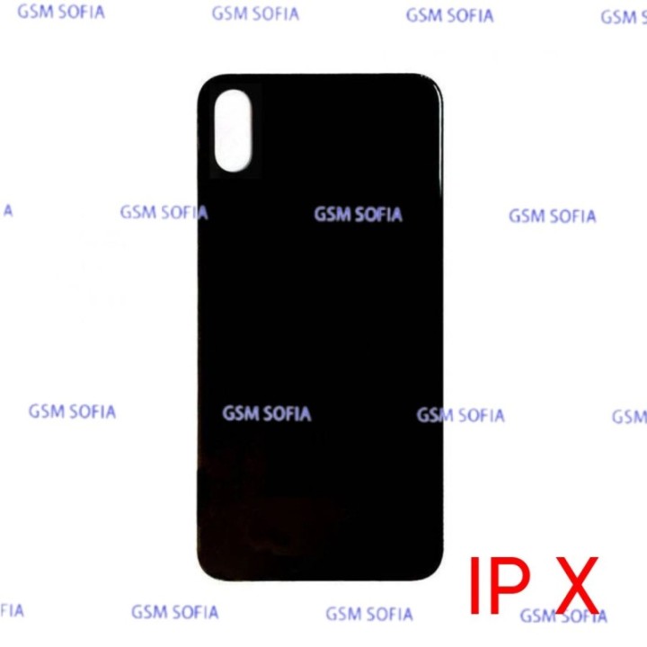Tapa Trasera Para IPHONE X / IPHONE 10 - Negra