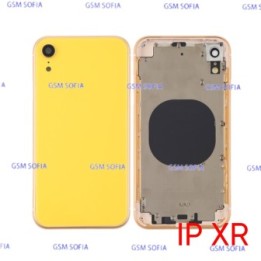 Carcasa / chasis trasera / tapa trasera para iPhone xr - Amarillo